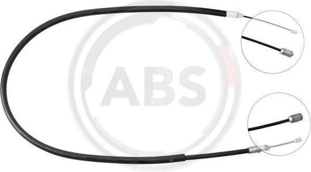 A.B.S. K19718 Seilzug, Handbremse OE 6000073539 kompatibel mit Clio