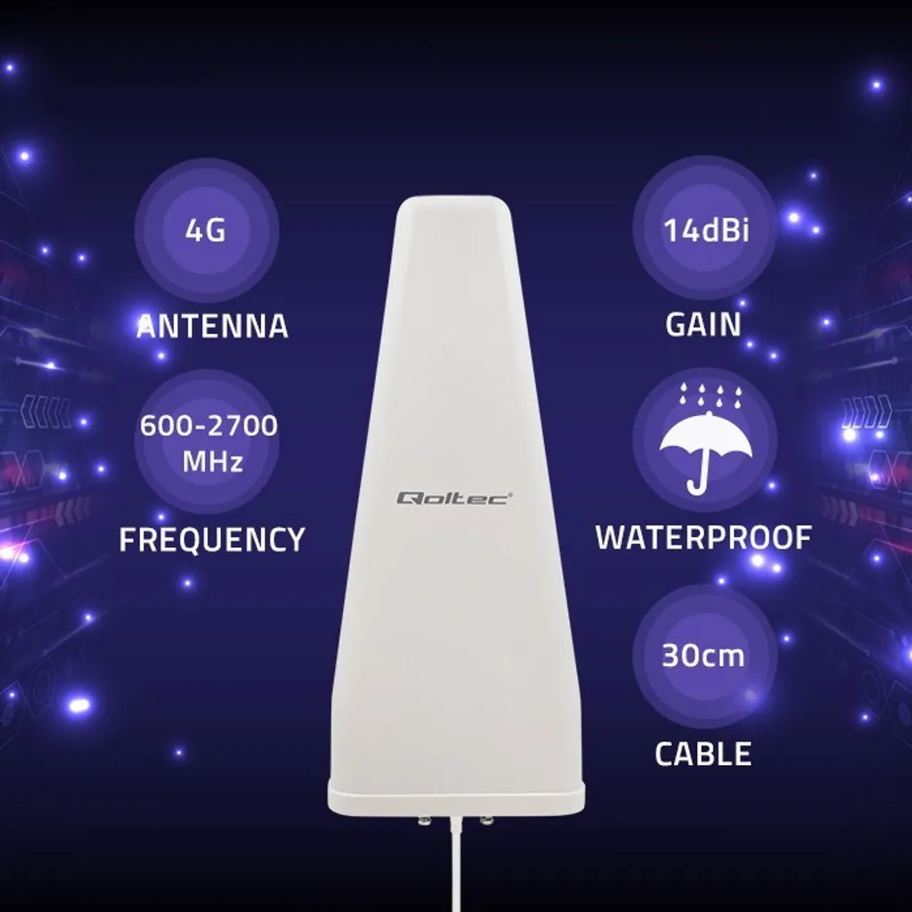 Solution Signal Faible Antenne 4G LTE DUAL 14dBi Omnidirectionnelle - 2