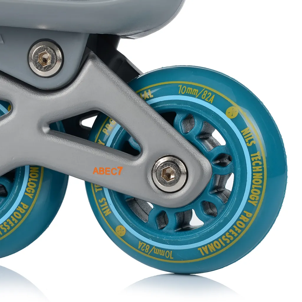 Patins NILS Extreme NJ1828A avec roulements ABEC7 et taille ajustable S - 10
