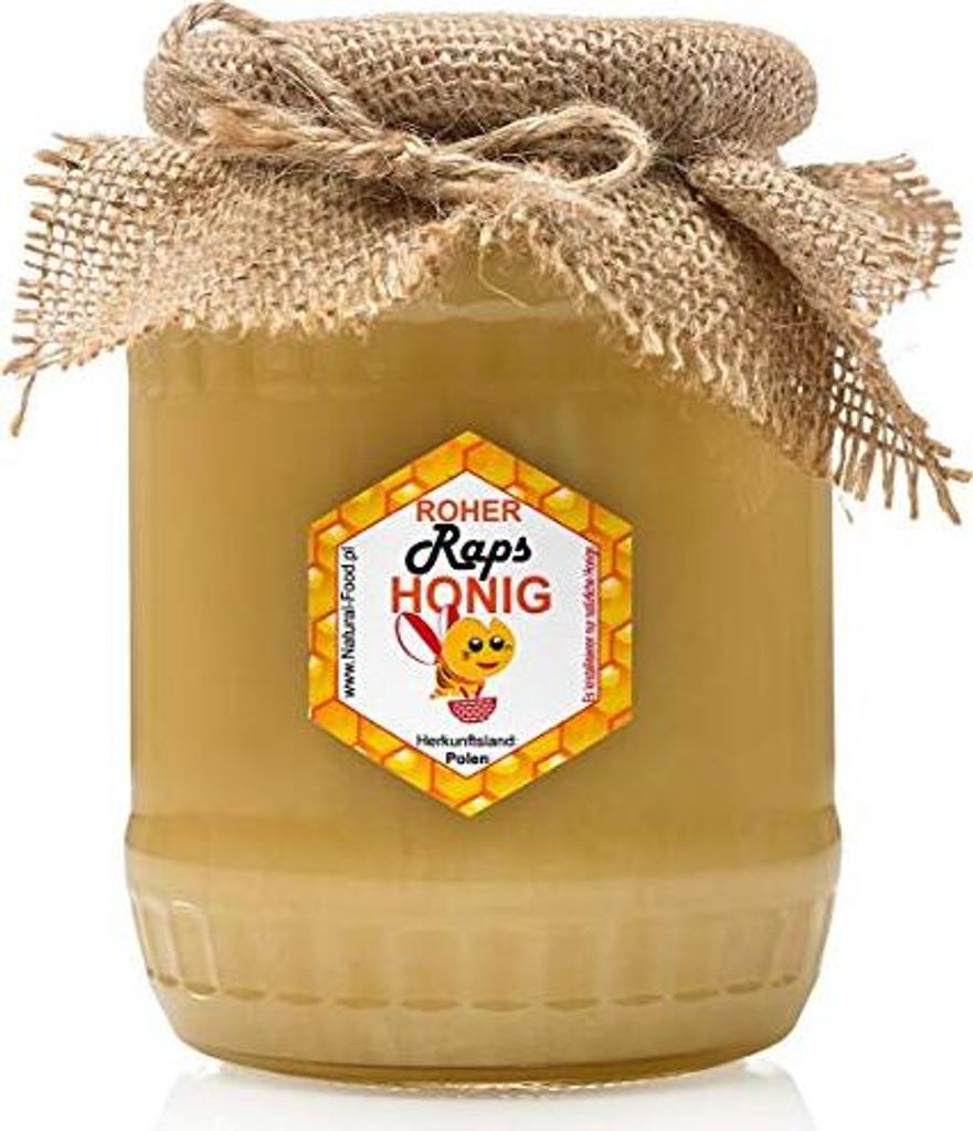 Natural Food - Roher Honig - Natürlich. Unbehandelt, Produktbild 