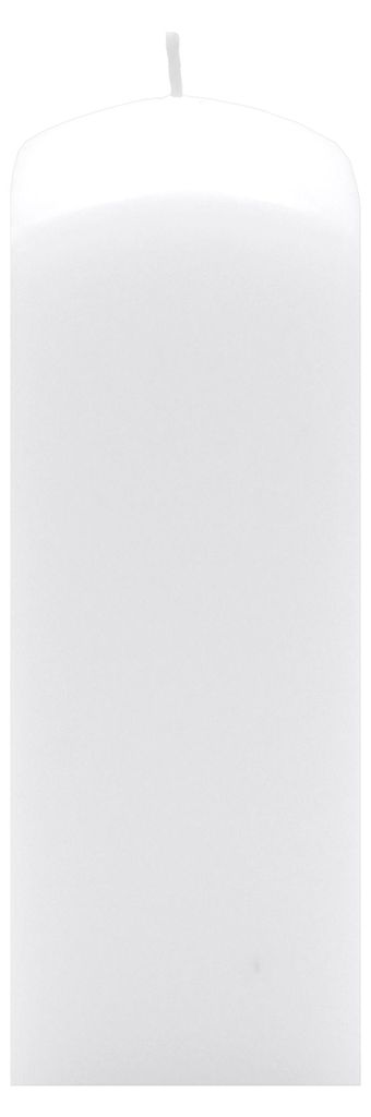 Quader Kerzen Weiß 30 x Ø 6/6 cm, 6 Stück