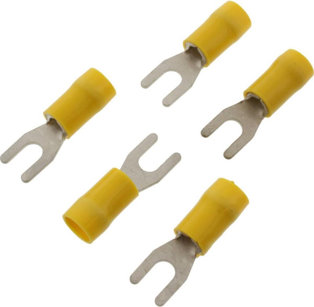 Gabel-Kabelschuh JMP 4,0-6,0mm M4 5 Stück