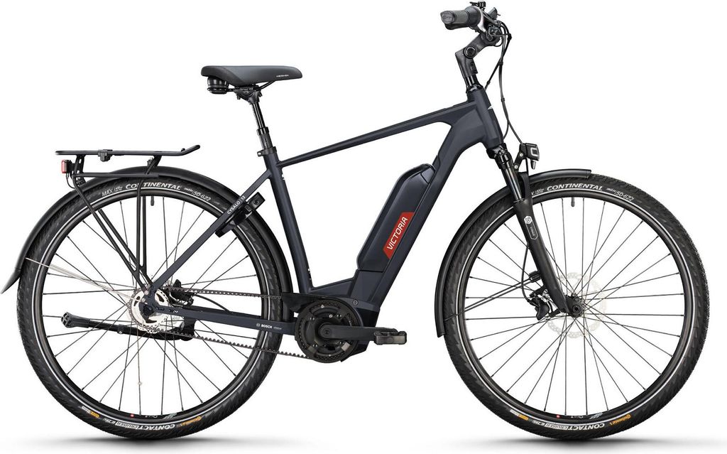 VICTORIA Elektro-Trekkingrad "CYSALO 13" (#1), Diamant, 28", bat black, 7-Gan...