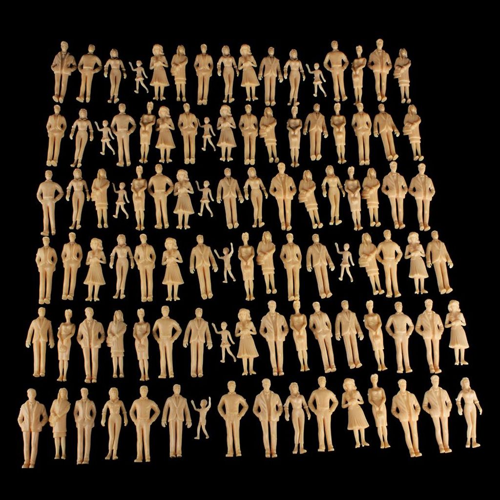 100 Stehende Spur G Figuren (100 Stück) Produktbild 