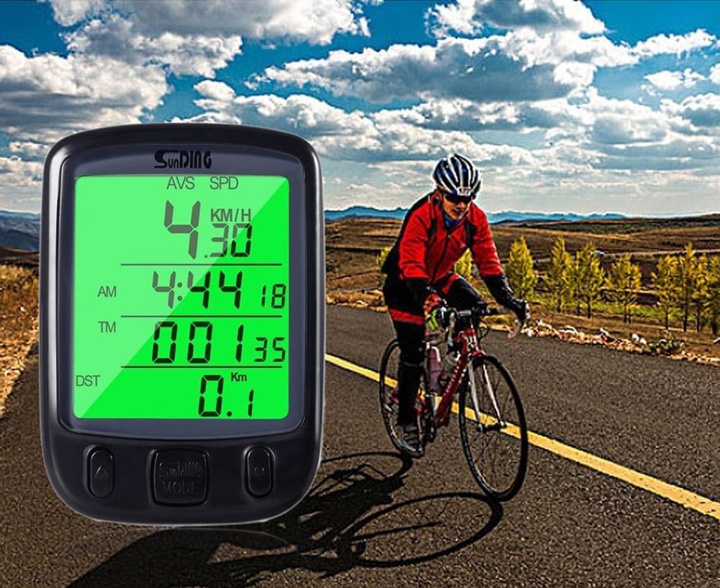 Bicykel Speedo Počítač na bicykli Tachometer Rýchlomer Obrázok produktu 8
