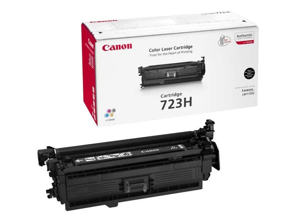 Toner Noir Canon 723H 2645B011 Haute Capacité pour des Textes Nets