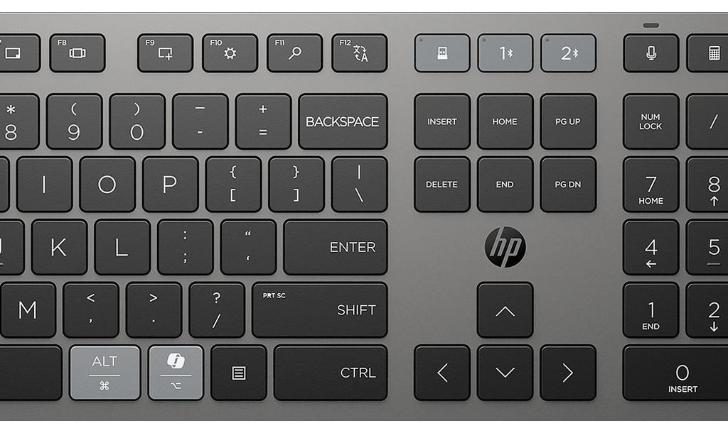 HP Ensemble clavier et souris sans fil rechargeables Image du produit 