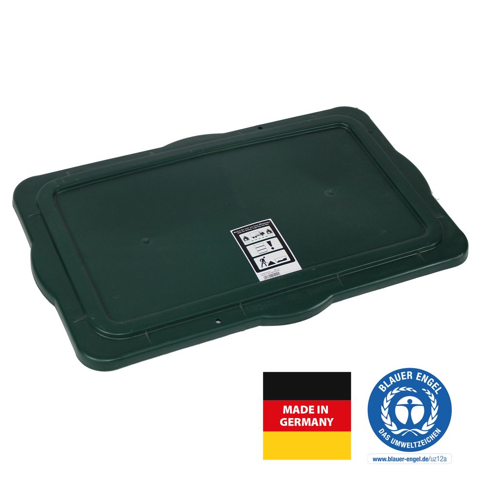 5 x Deckel für 90 Liter Mörtelkasten grün / Friesenthal Produktbild 