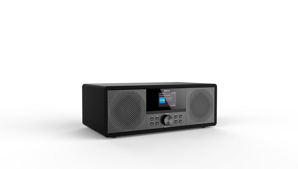 DENVER MIR-270B - Microsystem - 2 x 10 Watt - Schwarz Image du produit 