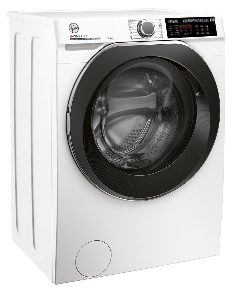 Hoover HWQ 58AMBS/1-S Waschmaschine 8kg Aquastop Power Care Produktbild 