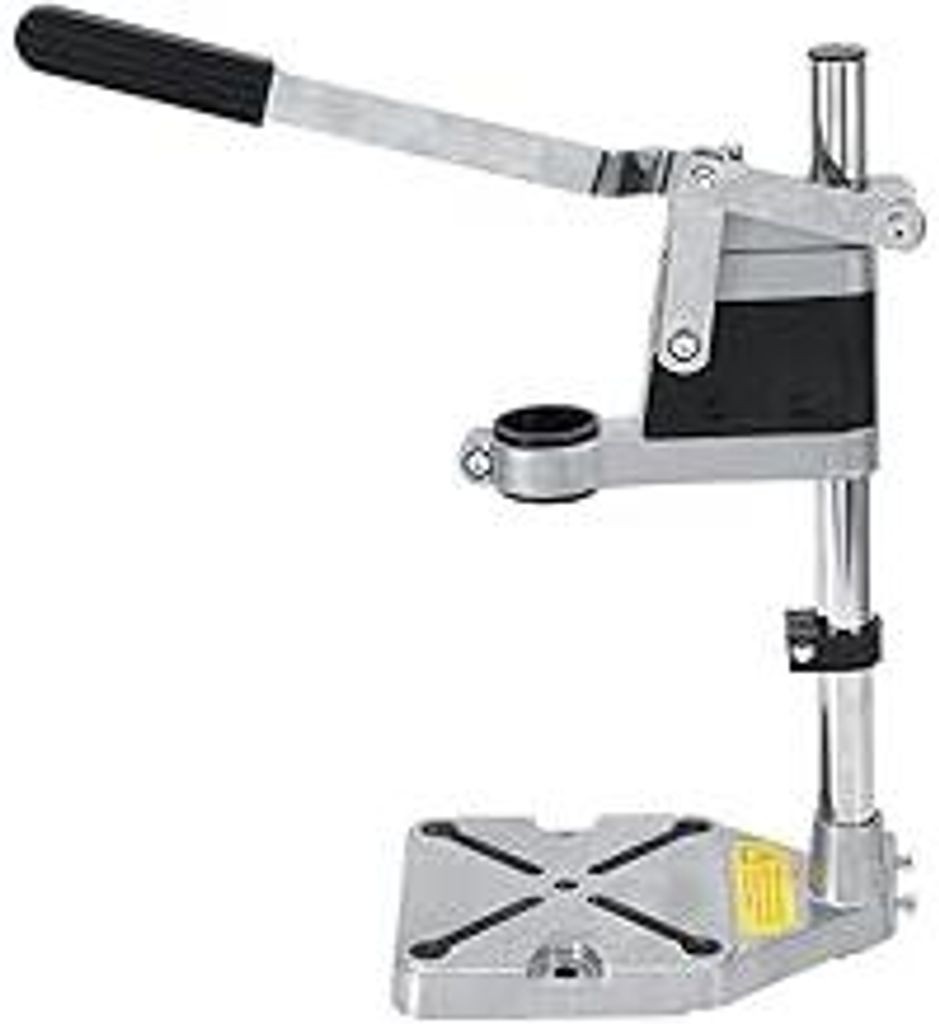 Bohrmaschinenständer, Bohrständer für Handbohrmaschine, Verstellbarer Bohrständer für Bohrmaschine mit Halsbanddurchmesser 43mm/38mm, Tischboh...