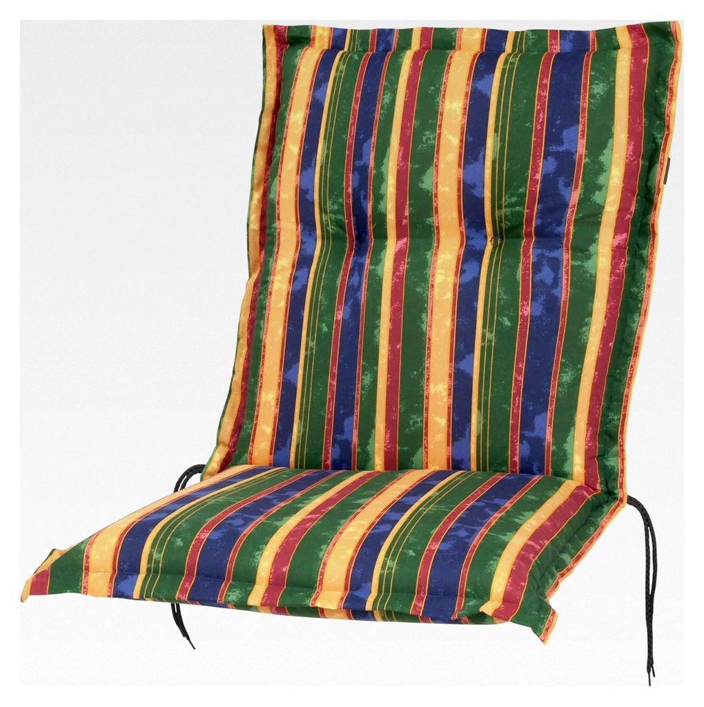 Auflage Niederlehner Florence Multicolor gestreift Sitzpolster 100x50x8 cm