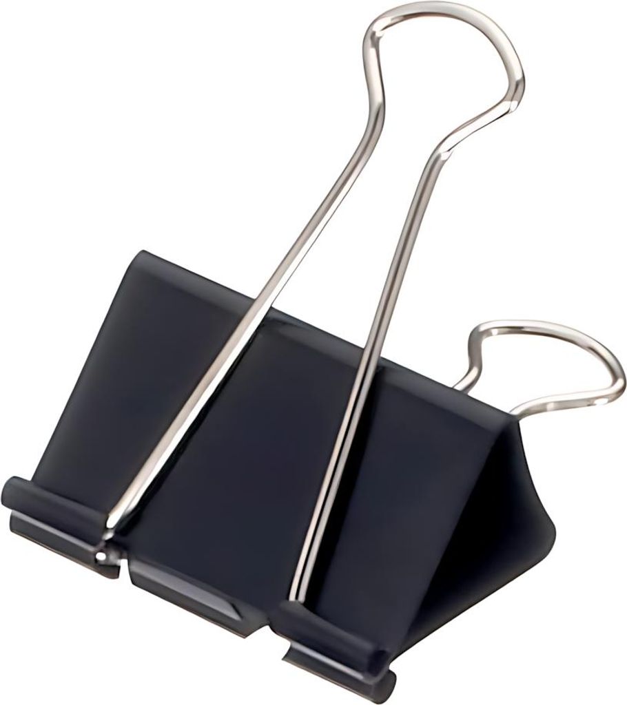 MAUL Foldback-Klemmer mauly® Federstahl Metall 12 Stück 50 Produktbild 