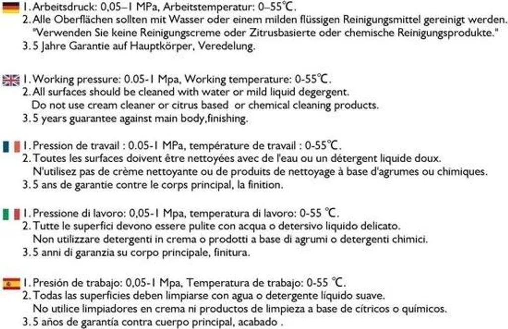 Ensemble barre de douche réglable avec pommeau 3 jets et flexible 1m50