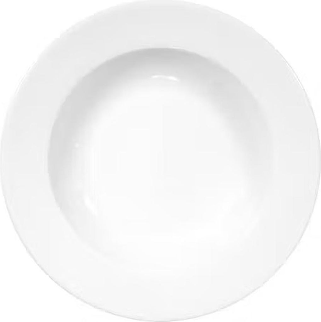 Seltmann Weiden Serie Meran uni Porzellan Teller Tief 23 cm Fahne