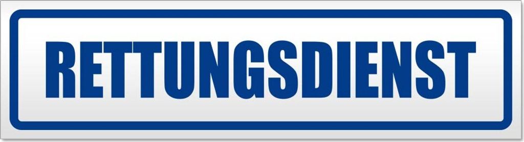 Rettungsgasse Magnetschild Schild magnetisch
