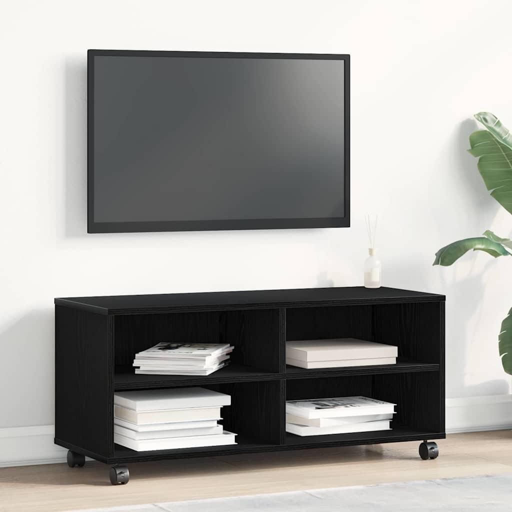 Maison Exclusive - TV-Schränk Schwarz 90 x 35 x 40,5 cm Holzwerkstoff