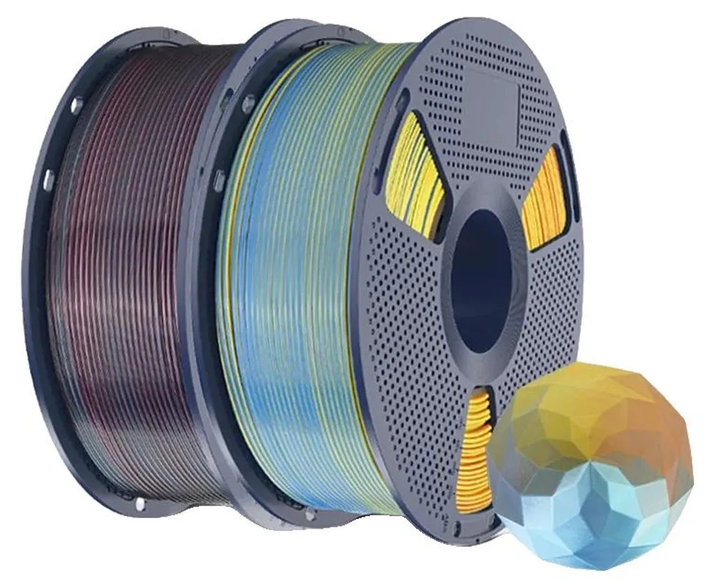 Filament PLA 3D Texture Soie RDYLGNBK BLPPORYL Haute Précision 1.75mm