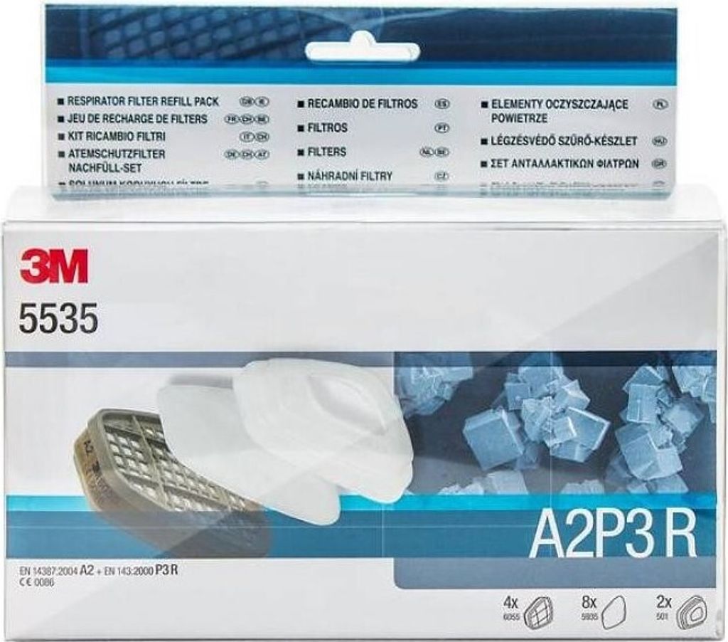 3M Filterset A2P3R 14 tlg. Produktbild 