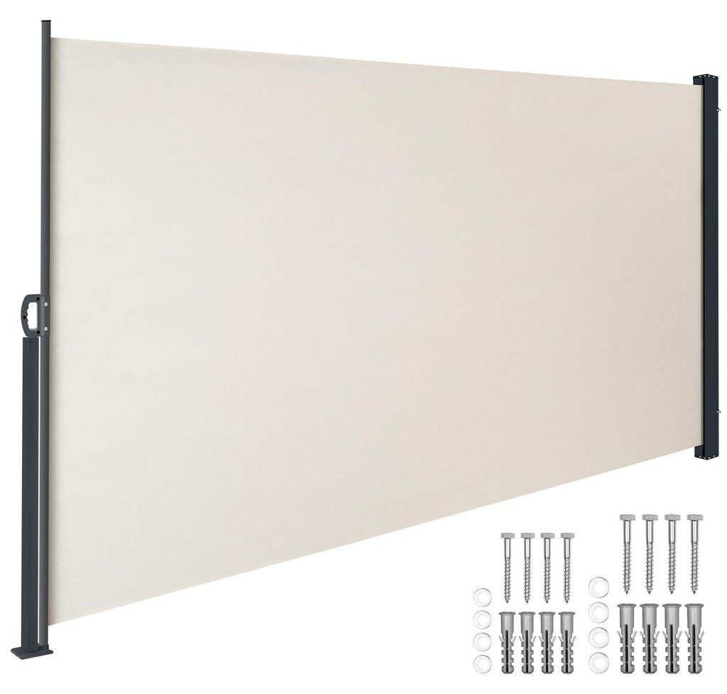 tectake® Seitenmarkise 160 x 300 cm ausziehbar, mit Produktbild 