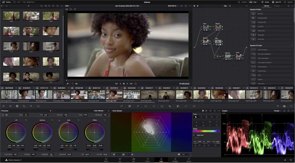 Solution de Montage Vidéo DaVinci Resolve Studio avec Clé USB de Licence