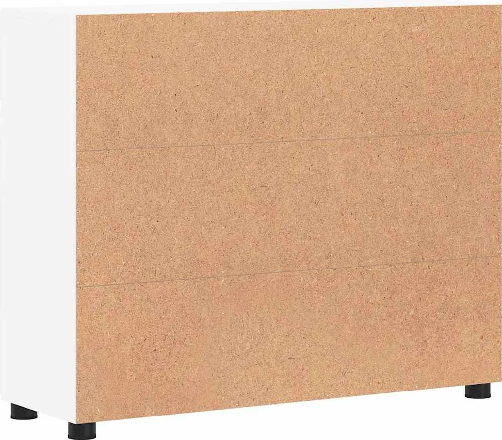 SYFAX Credenza Professionale 88,5 cm Multistrato Bianco - Alta Qualità