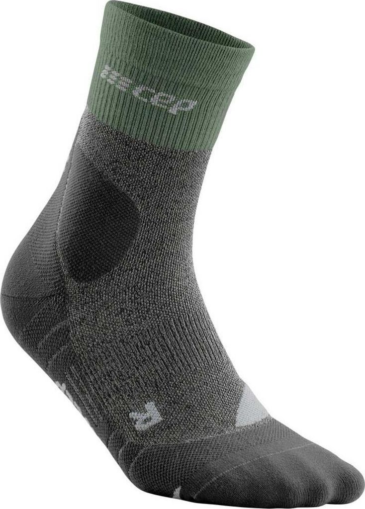 cep CEP Damen Hiking Merino Mid Cut Wandersocken green/grey IV