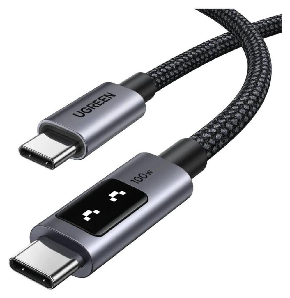 Câble Ugreen USB-C vers USB-C PD 100W 2m Gris Image du produit 