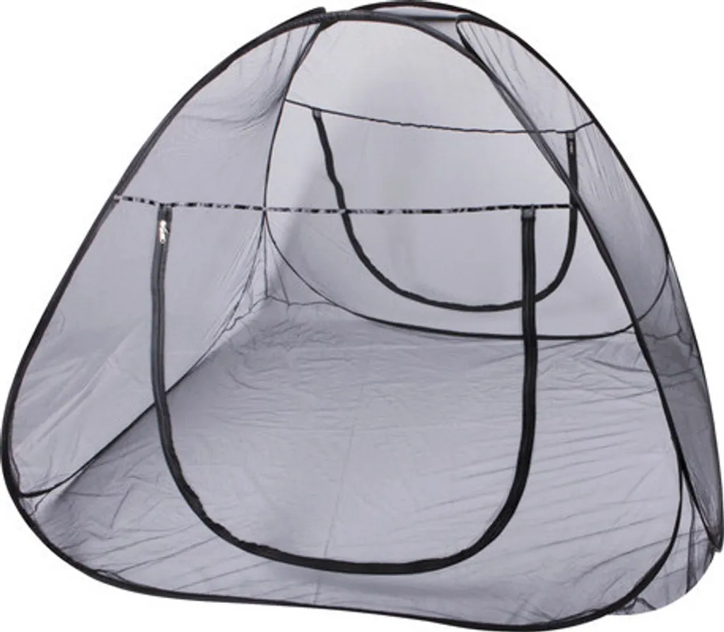 Moustiquaire 180x200 cm contre Moustique Tigre - Stop Piqûres Anthracite