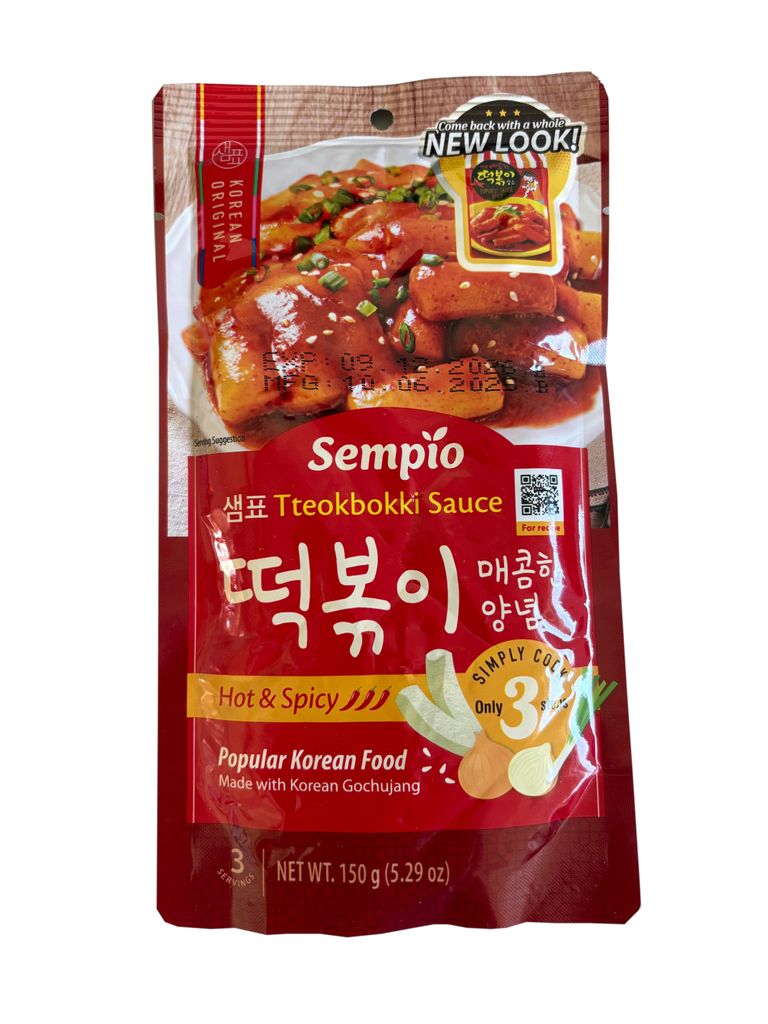 SEMPIO Topokki Sauce Hot & Spicy 150g | Gochujang Produktbild 