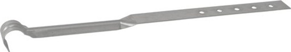 Zambelli Übereisen für Dachrinne Zink (für Rinnengrößen 250 mm bis 333 mm)