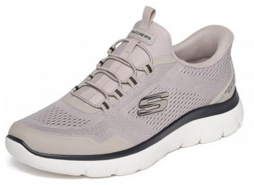 Skechers Summits Slip IN Sportschuh Beige in Gr. 42.5 Produktbild 