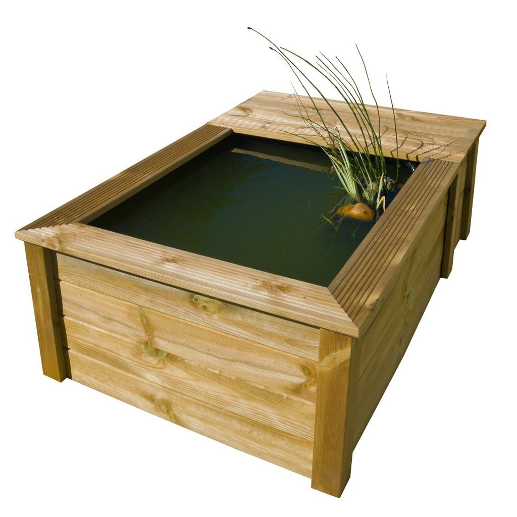 Quadro wood III Set Holzrahmenmit PVC-Folie und Filterbox Produktbild 