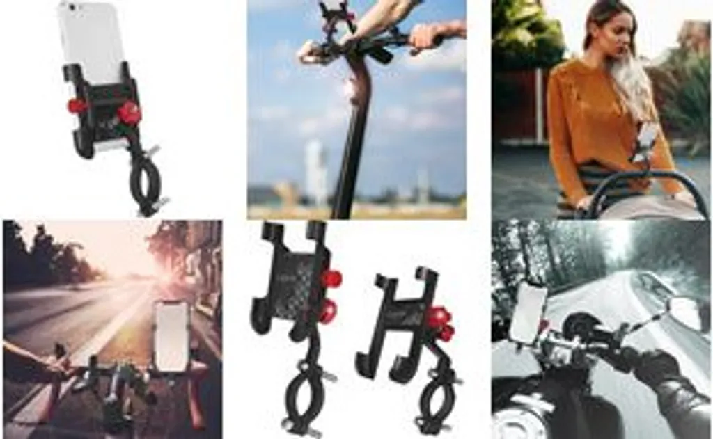 Support Smartphone Vélo Logilink avec Fixation Stable pour Écrans 7" Max - 12