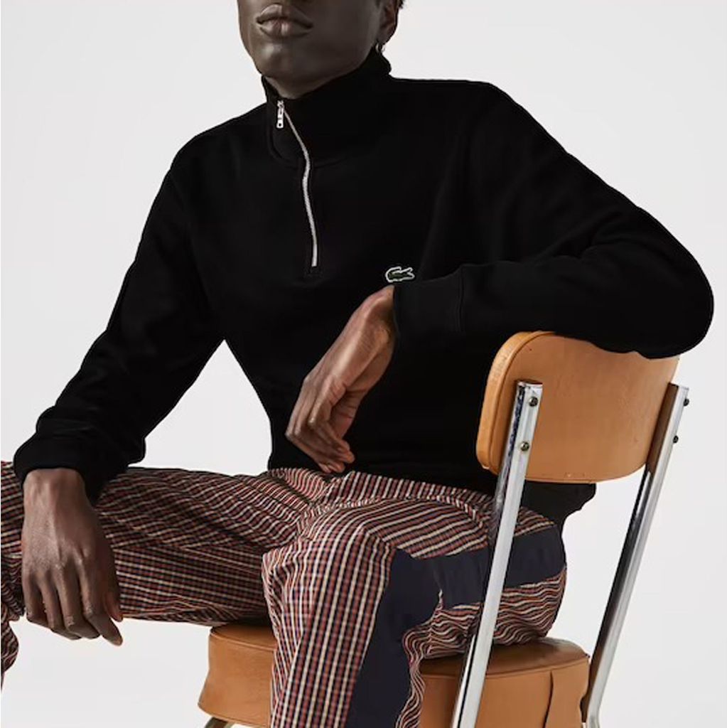 Lacoste Pullover Sweatshirt mit Stehkragen und Produktbild 18