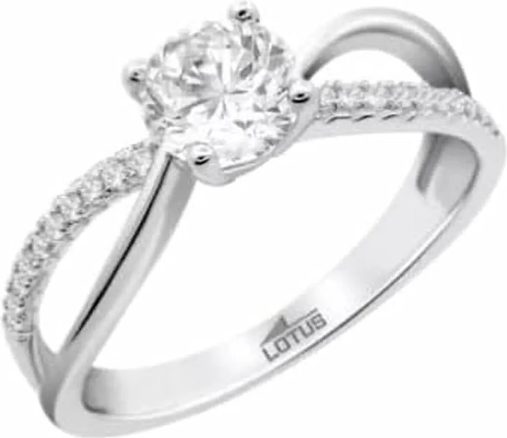 Anello Lotus Silver JLP3742-3-118 in Argento 925 - Eleganza Donna Trendy