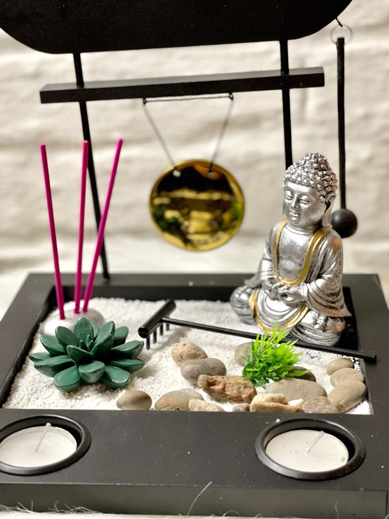 ZenGarten DekoSet Buddha Teelichthalter, Kaufland.de