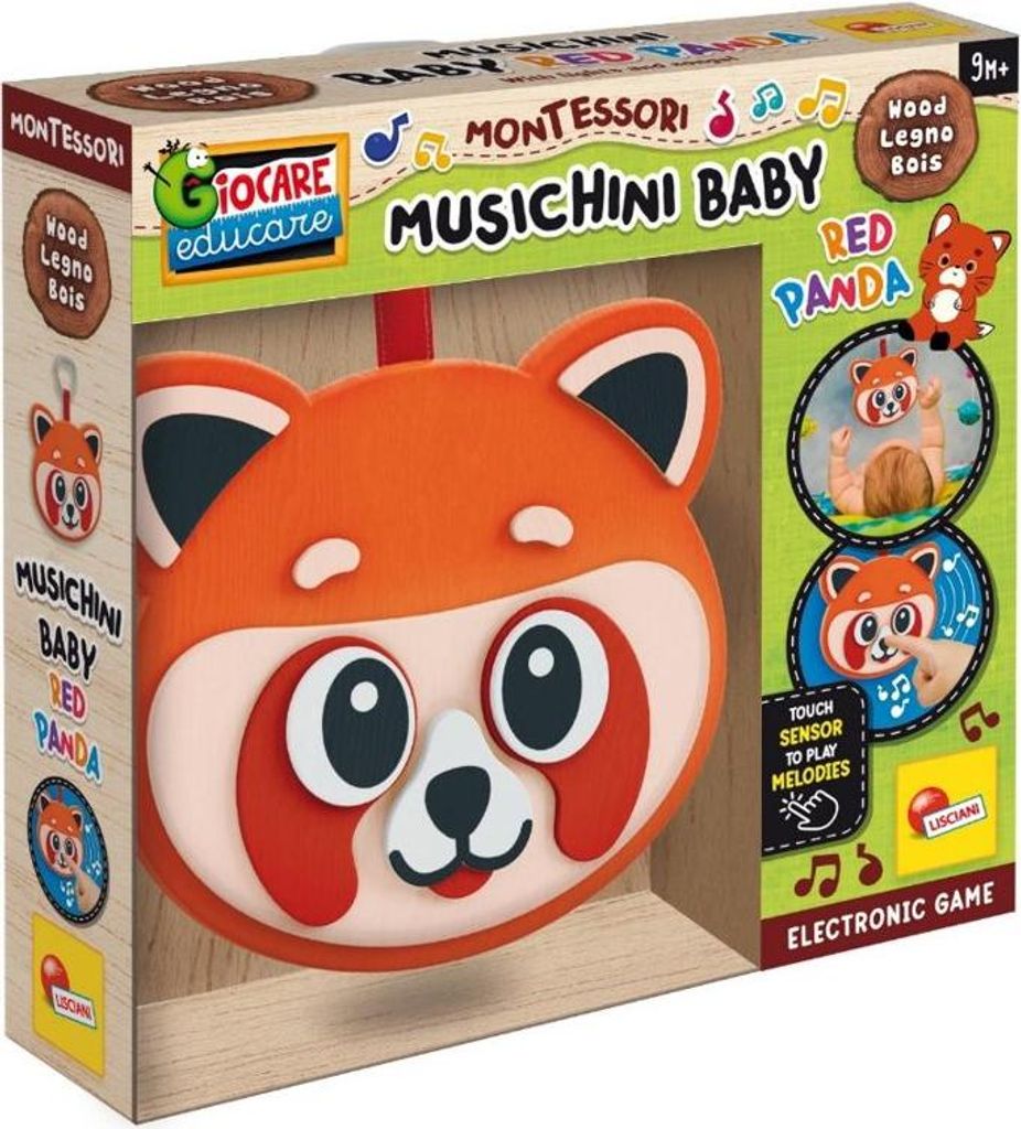 Lisciani MontessoriHolz muzycznaPanda 105427
