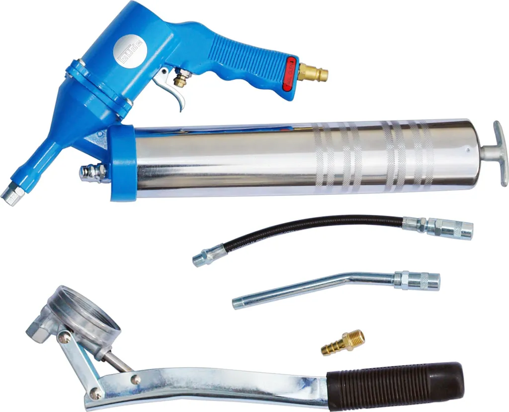 Pressa di Lubrificazione Pneumatica Professionale 12L - Alta Pressione