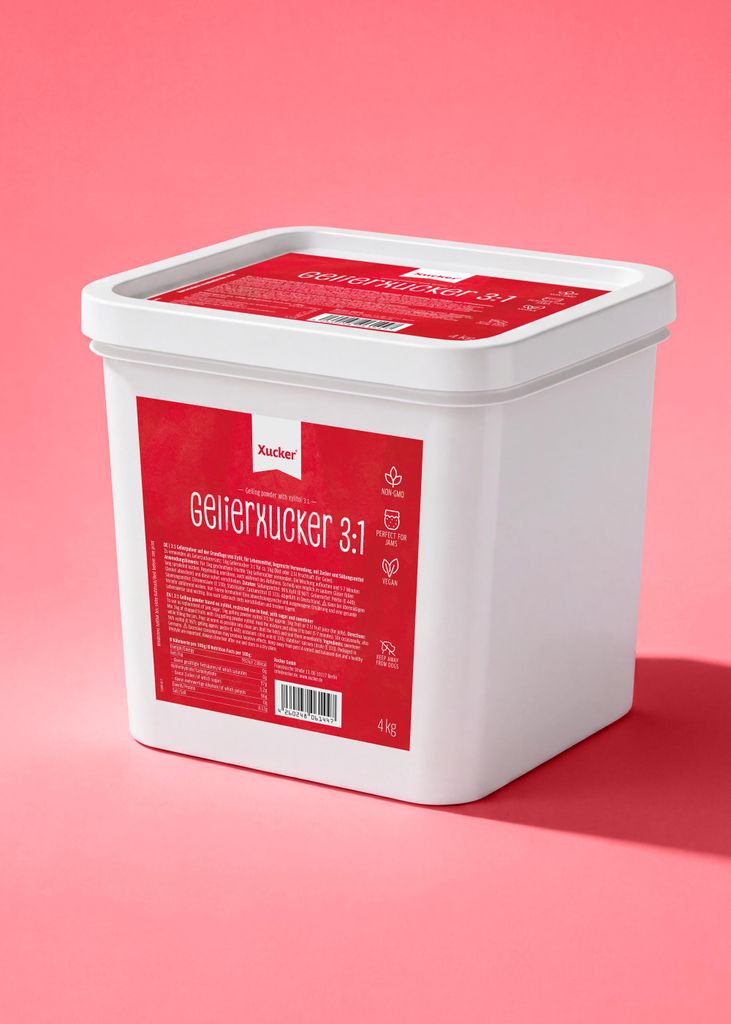 Xucker Gelierxucker 3:1, zuckerfreies Geliermittel mit Produktbild 