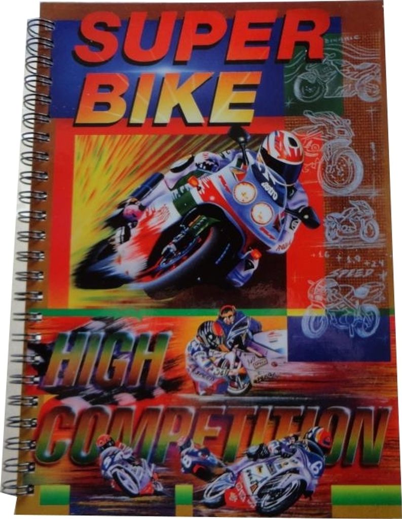 Spiralbuch / Notizbuch / Tagebuch "FUN Sports" / ca. DIN A5