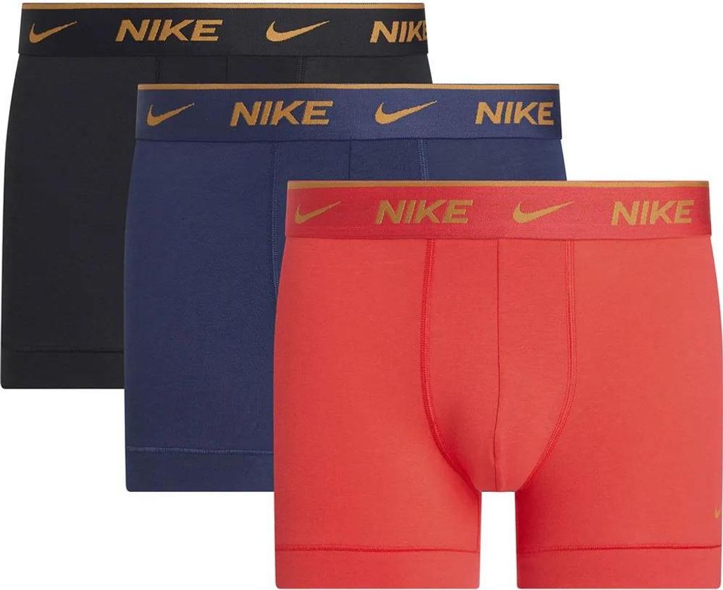 Nike Eday Trunk Boxershorts 3 Einheiten Mehrfarbig M Herren Mehrfarbig M