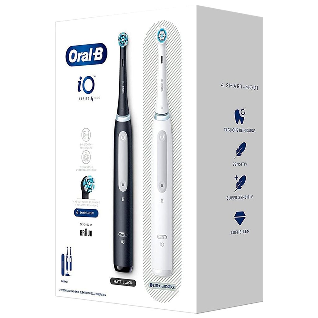 iO Series 4 Elektrische Zahnbürsten Black / White Produktbild 36