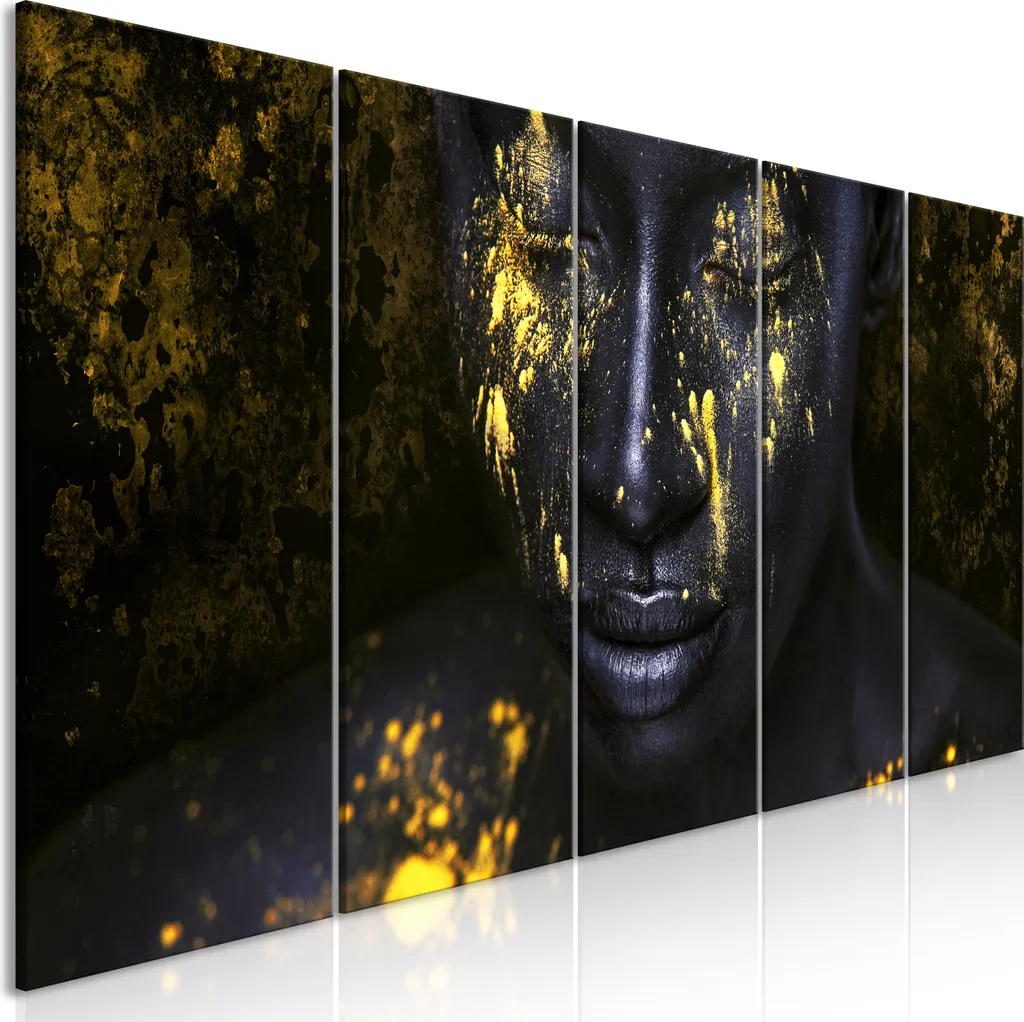 Quadro Economico di Lusso Bagnato d'Oro 200x80 - Offerta Online