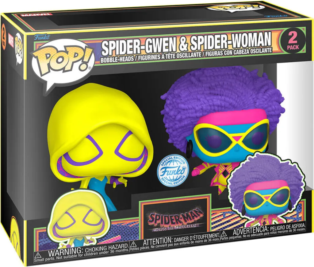 Pack 2 Funko Pop! Spider-Man/Gwen Exclusif : La Collection Idéale