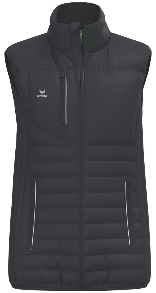 Erima Cmpt Puffer Weste Schwarz