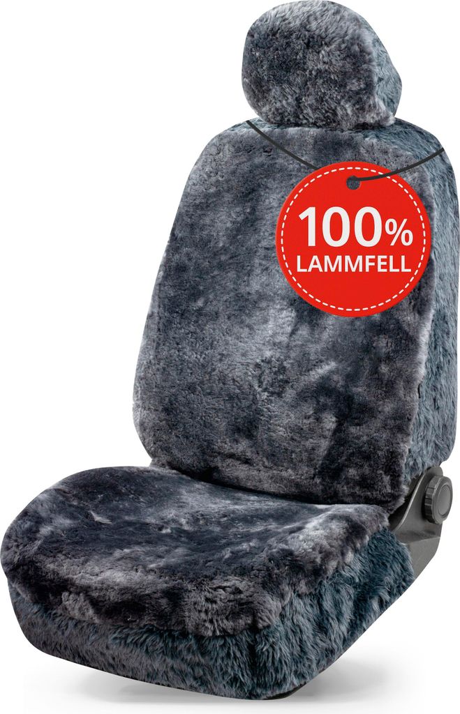 WALSER Premium Lammfell Autositzbezug Maya, 100% Lammfell Produktbild 