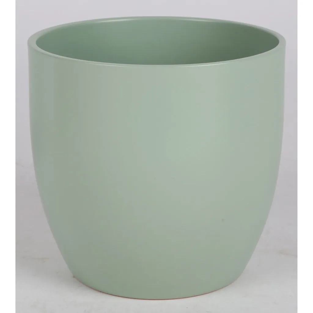 Pot de plantes BASEL céramique noir mat design minimaliste Ø 16 cm