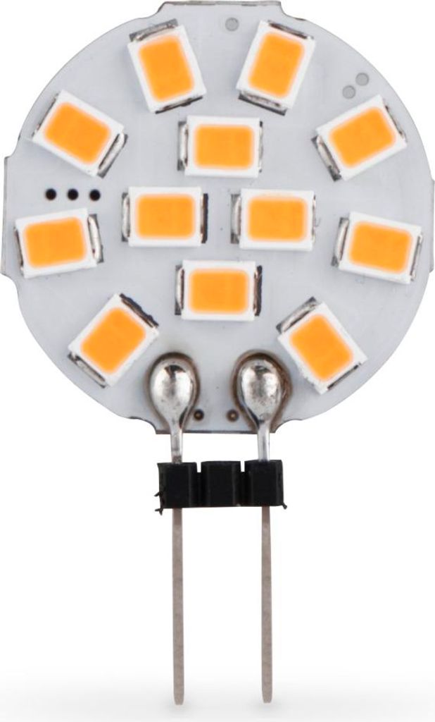 XAVAX LED-Lampe, G4, rund, 170lm ersetzt 18W, Stiftsockellampe, Warmweiß (00112932)