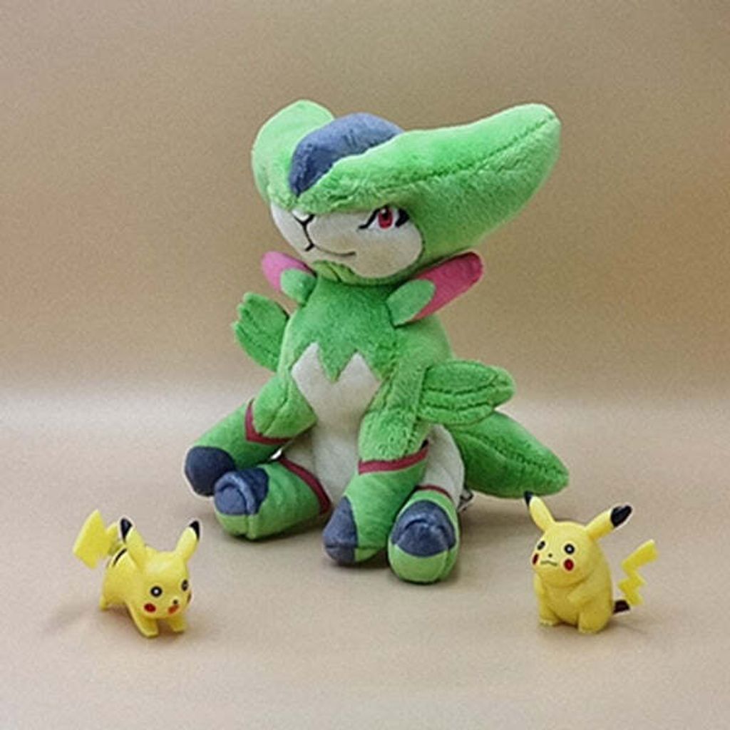 Pokemon Viridium Kuscheltier - 13 cm Plüschtier Virizion Produktbild 